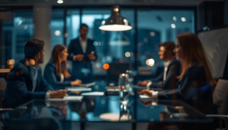 lucid-origin_blurred_business_meeting_glass_office_night-2