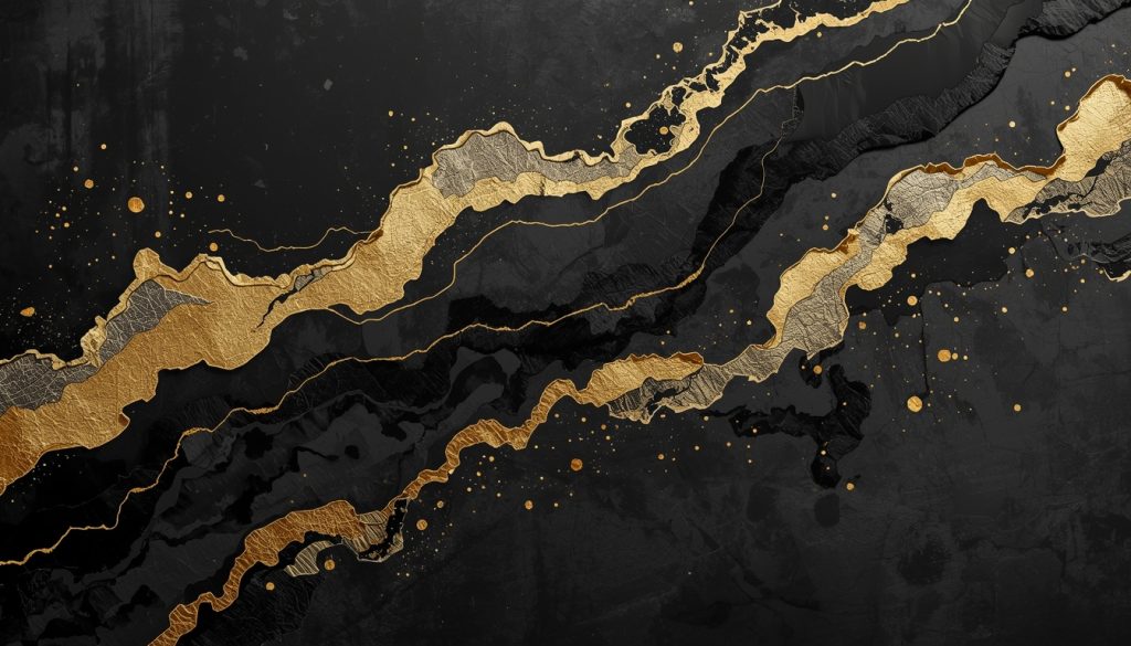 lucid-origin_black_gold_luxury_abstract_texture_minimal-0