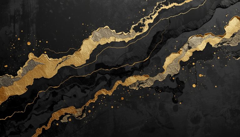 lucid-origin_black_gold_luxury_abstract_texture_minimal-0