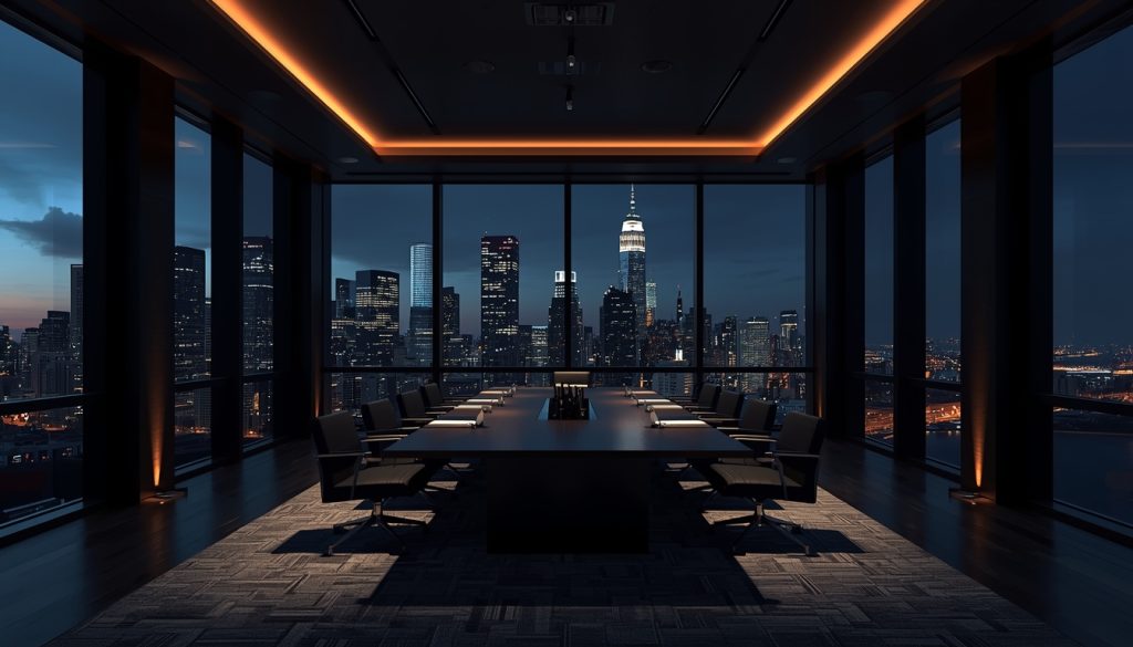 lucid-origin_private_executive_boardroom_at_night_floor-to-ceiling_windows_city_skyline_light-0