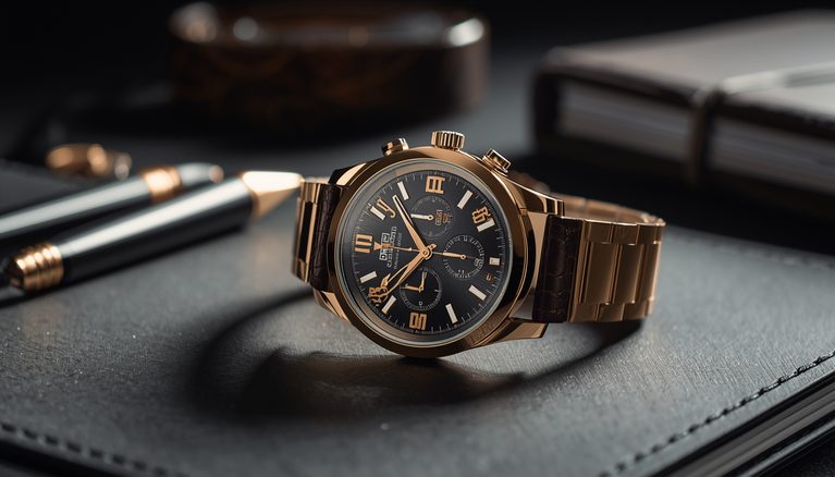 lucid-origin_close_up_luxury_watch_with_documents_desk_scene_16_9-3