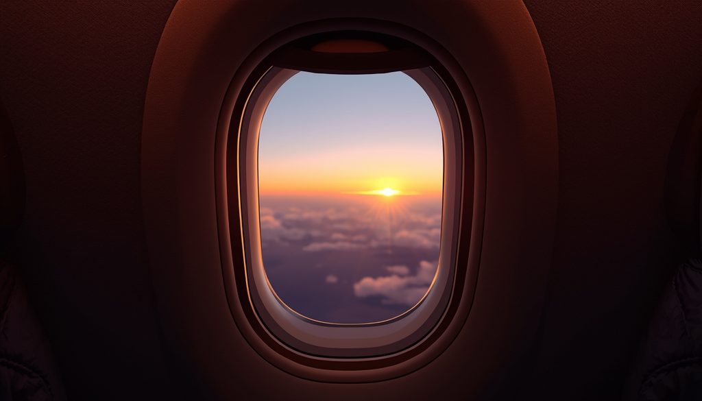 lucid-origin_private_jet_window_sunset_minimal-7