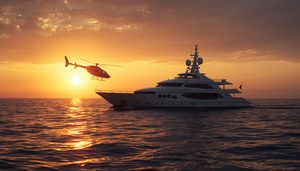 lucid-origin_helicopter_landing_on_yacht_sunset_cinematic-4